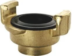 ASW Gewindestück 805610 IG 1", Nockenweite 40mm, Messing Roh