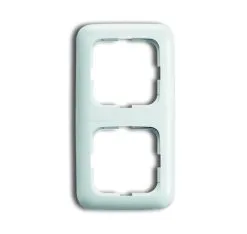 Universal Busch Jaeger Rahmen 2fach Reflex SI 2512-214 Alpinweiß Ral 9010 IP20