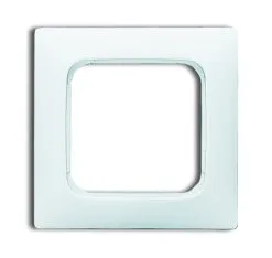 Universal Busch Jaeger Rahmen Reflex SI 2511-214K-102 Alpinweiss Ral 9010 IP 20 Für Geräteeinbaukanal 1f