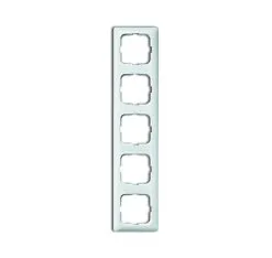 Universal Busch Jaeger Rahmen Reflex SI 2515-214K-102 Alpinweiss Ral 9010 IP 20 Für Geräteeinbaukanal