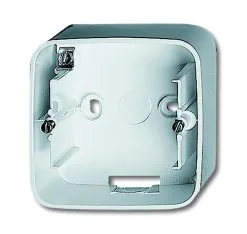 Universal Busch Jaeger Reflex SI Aufputz Gehäuse 1701-214 1-fach, Alpinweiß