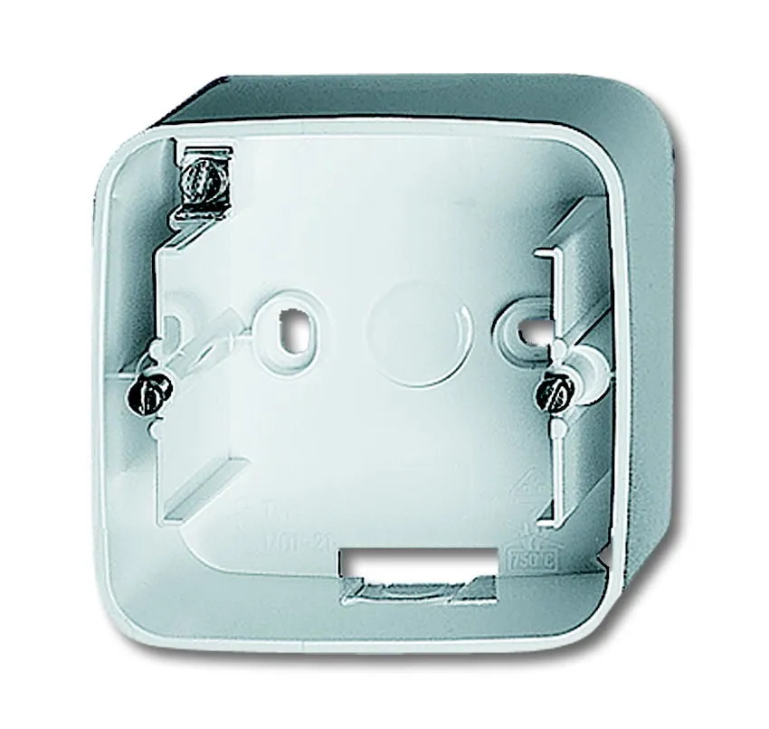 Universal Busch Jaeger Reflex SI Aufputz Gehäuse 1701-214 1-fach, Alpinweiß 3 Universal Busch Jaeger Reflex SI Aufputz Gehäuse 1701-214 1-fach, Alpinweiß