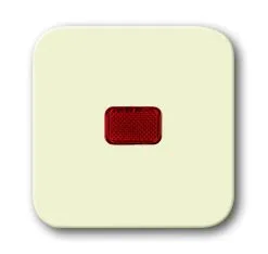 Universal Busch Jaeger Wippe Mit Roter Kalotte 2509-212 Weiss Duro 2000 SI