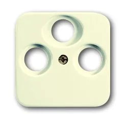 Universal Busch Jaeger Zentralscheibe Rad.TV/SAT 1743-03-212 Weiss Busch Duro 2000 SI