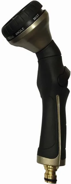 Ewuaqua Gartenspritze 8 Jet Premium 72800 8 Strahlformen, Metallbrause