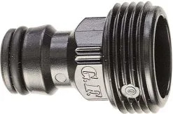 Ewuaqua Geräteadapter 72047 3/4" AG, Witterungs-/UV-beständig, Kunststoff