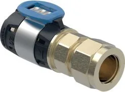 Geberit FlowFit Übergang 620680001 DN 12/10, Ø 16/12 Mm, 5,8 Cm, Mit Klemmringverschraubung