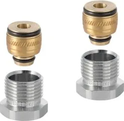 Geberit Mepla Anschlussverschraubung 641515001 Ø 16xG 1/2, Mit AG, Für Heizkörperventil Heimeier