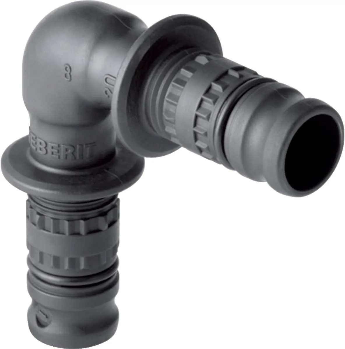 Geberit Mepla Winkel 622271005 90°, Ø 20mm, PVDF 3 Geberit Mepla Winkel 622271005 90°, Ø 20mm, PVDF