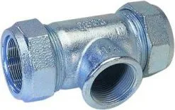 Gebo Verschraubung Typ T 011500403 1" X 1" X 1", Für Stahlrohr