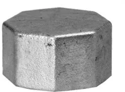 Schmidt, Hermann Hermann Schmidt Temperguss 300 Kappe 13300050 DN 50, 2", Kantig, Verzinkt