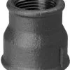 Schmidt, Hermann Hermann Schmidt Temperguss Reduktionsmuffe 14240035 DN 50 X 32, 2" X 1 1/4", IG/IG, Schwarz -Werkzeug Verkaufsgeschäft Hermann Schmidt Temperguss Reduktionsmuffe 14240035 DN 50 x 32 2 x 1 1 4 IG IG schwarz