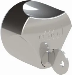 Kemper Frosti Bediengriff 5750200300 Glanz Verchromt, Gleichschließend Abschließbar, Mit Schlüssel