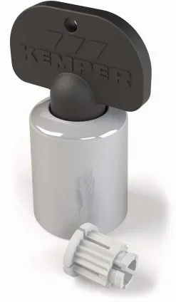 Kemper Frosti Steckschlüsseloberteil 5740000100 Verchromt, Mit Schlüssel, Für Alle Nennweiten