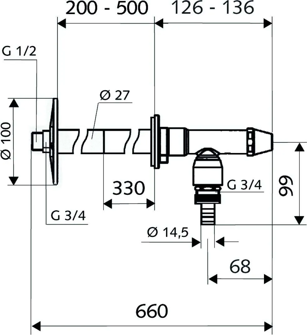 Schell Frostsichere-Außenarmatur 039980399 DN 15, Mattchrom, Installationsbausatz, Mit Rohrbelüfter 5 Schell Frostsichere-Außenarmatur 039980399 DN 15, Mattchrom, Installationsbausatz, Mit Rohrbelüfter – Bild 3