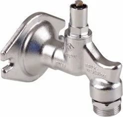 Seppelfricke SEPP Eis Fertigbauset 0201257 Messing Verchromt, Mit Rohrbelüfter, Rückflussverhinderer, Steckschlüssel