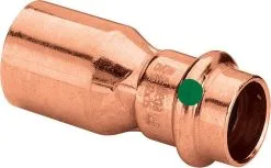 Viega Reduzierstück Profipress 2415.1 35 X 28 Mm, Kupfer, SC-Contur, Einsteckende