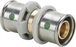 Viega Sanfix-P Kupplung 303754 20 Mm, Mit SC-Contur, Rotguss