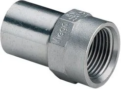 Viega Sanpress Inox Einsteckstück 436889 54mmxRp 2, Stahl Nichtrostend, Mehrkant