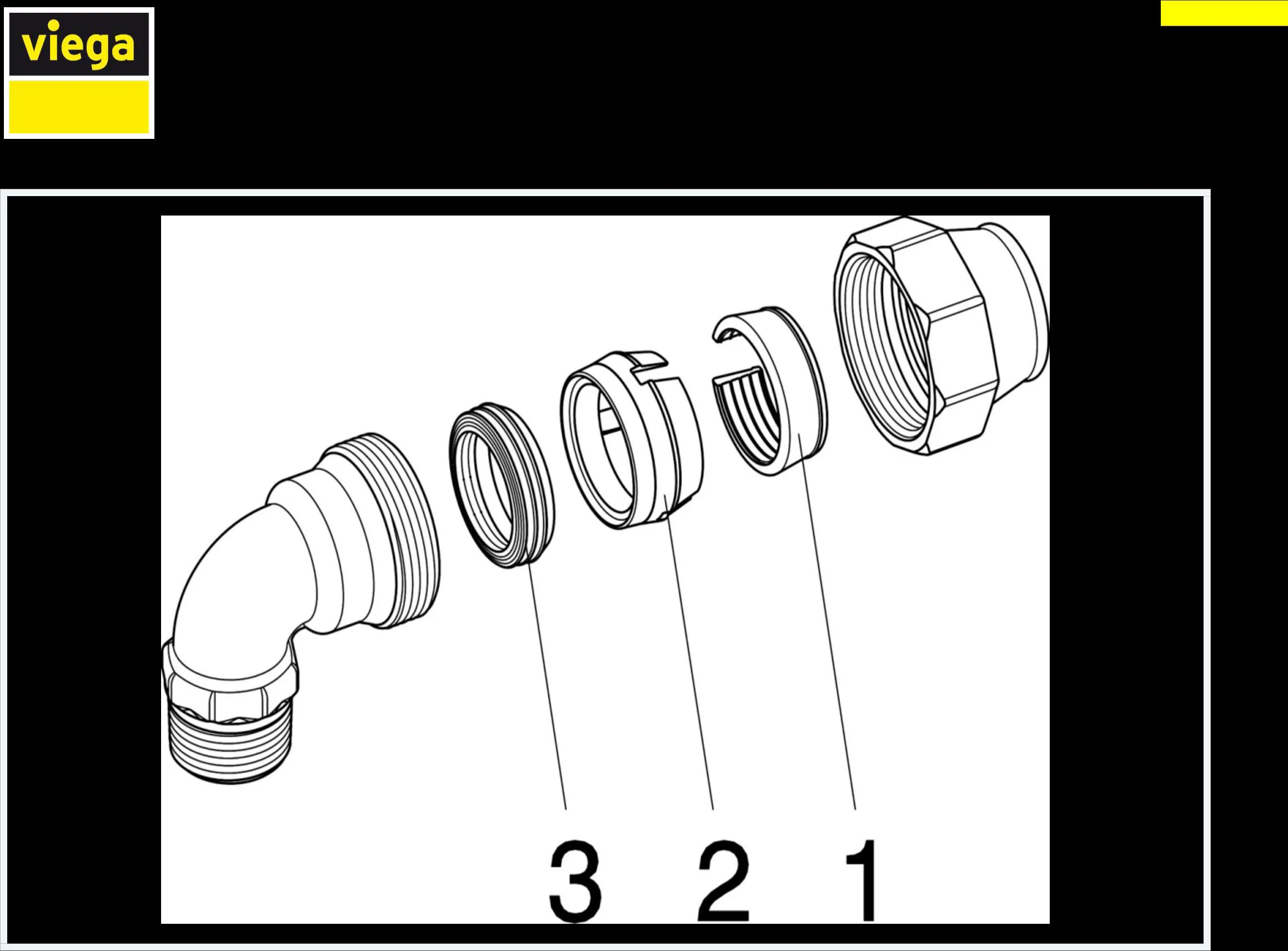 Viega Winkelverschraubung Maxiplex 9021 50 Mm X 1 1/2" AG, Rotguss 4 Viega Winkelverschraubung Maxiplex 9021 50 Mm X 1 1/2" AG, Rotguss – Bild 2