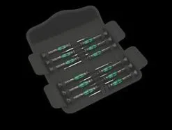 Wera Kraftform Micro 12 Universal Elektronik Schraubendrehersatz 05073675001 12-teilig